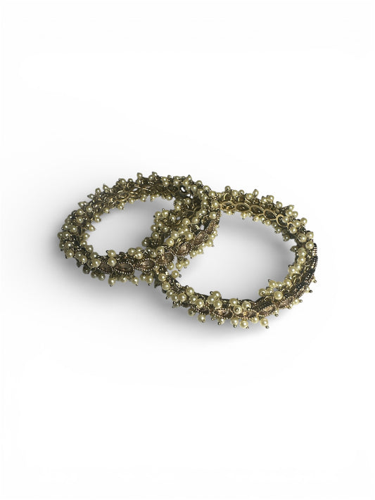 Pearl Ghungroo Luxe Kara’s  – Set of 4